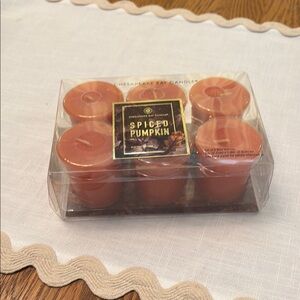 Chesapeake Bay Spiced Pumpkin Candle Set - Warm Orange